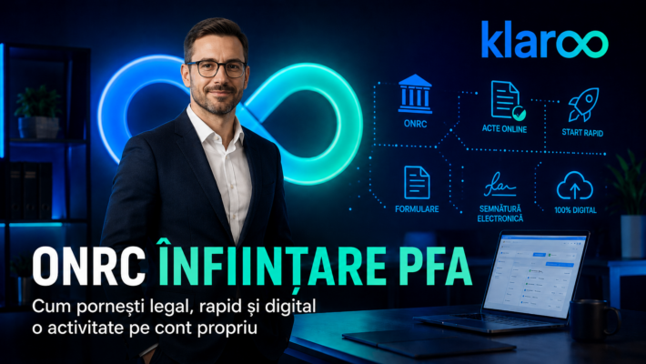onrc infiintare pfa