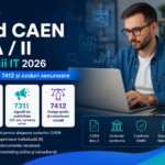 Cod CAEN PFA II servicii IT 2026 6210, 7311, 7412 și coduri secundare